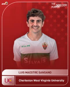 Luis Maestre THE SOCCER PLAYER