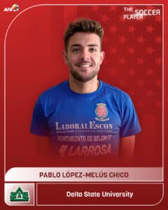 Pablo López-Melus Chico THE SOCCER PLAYER