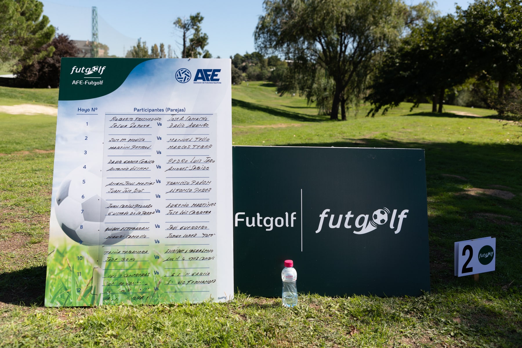 X edición torneo AFE-Futgolf Madrid